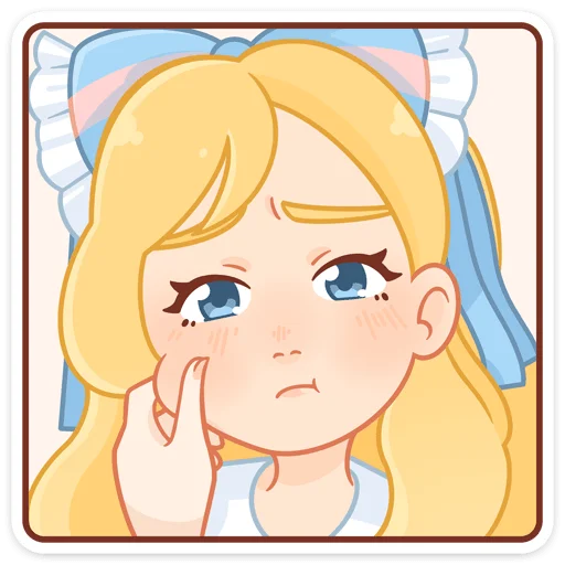 😒 Стикер «Долли» для Telegram