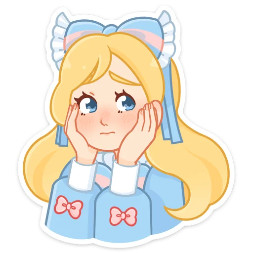 ☺️ Стикер «Долли» для Telegram