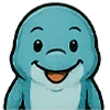 😊 Эмодзи «Дельфин Владик» для Telegram