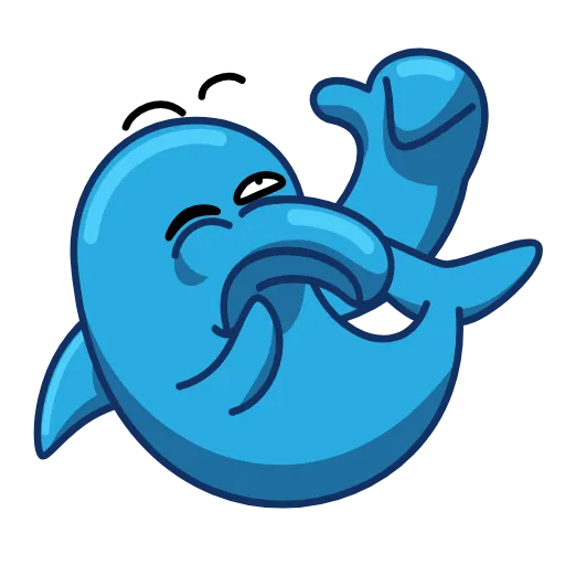 👍 Стикер «Dolphin Dolph» для Telegram