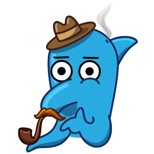 🤔 Стикер «Dolphin Dolph» для Telegram