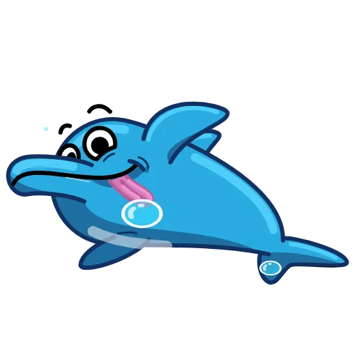 👋 Стикер «Dolphin Dolph» для Telegram