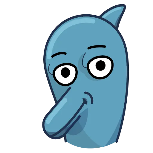 🤨 Стикер «Dolphin Dolph» для Telegram