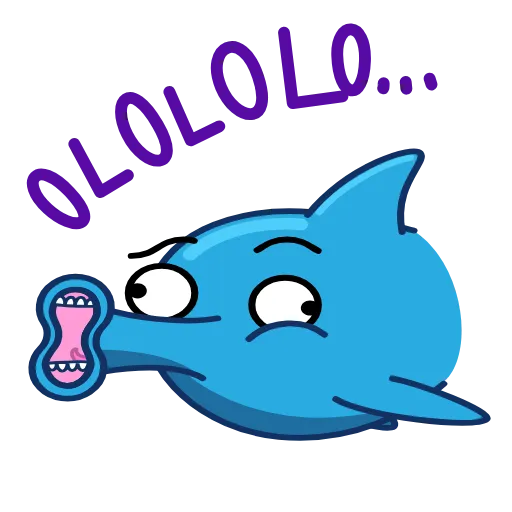 🤪 Стикер «Dolphin Dolph» для Telegram