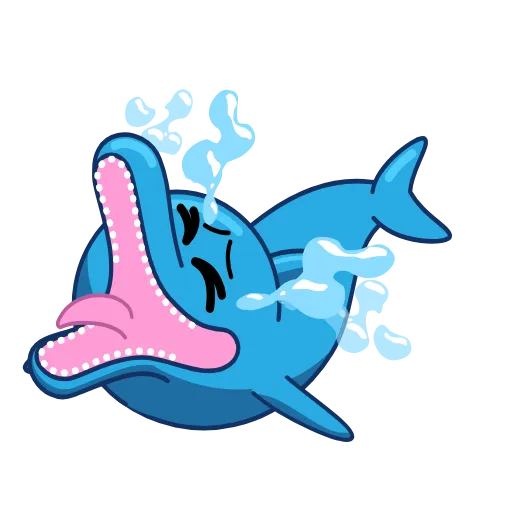 😂 Стикер «Dolphin Dolph» для Telegram
