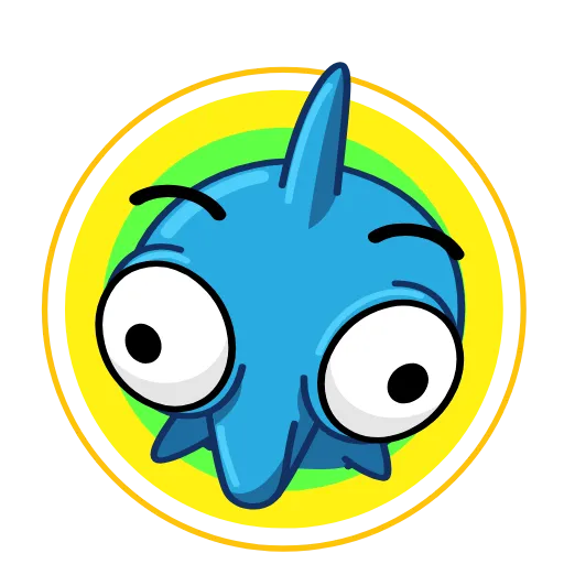 😳 Стикер «Dolphin Dolph» для Telegram