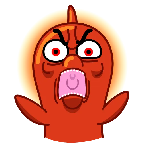 😡 Стикер «Dolphin Dolph» для Telegram