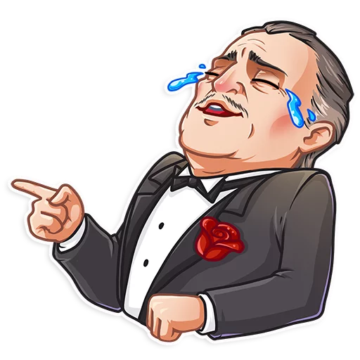 Стикерпак Don Corleone для Telegram — скачать