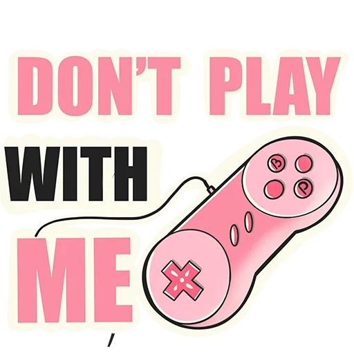 🤪 Стикер «Dont play with me» для Telegram