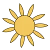 ☀️ Эмодзи «Жёлтые буквы» для Telegram