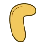 ☀️ Эмодзи «Жёлтые буквы» для Telegram