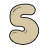 ☀️ Эмодзи «Жёлтые буквы» для Telegram