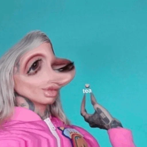 ☕️ Стикер «Donya’s mood as fuck» для Telegram