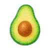 🥑 Эмодзи «𝕕𝕠𝕠𝕕𝕝𝕖 𝟚» для Telegram