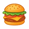 🍔 Эмодзи «𝕕𝕠𝕠𝕕𝕝𝕖» для Telegram
