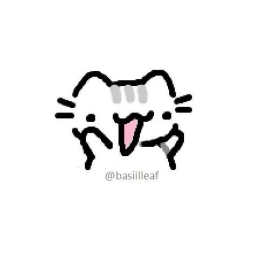 ❤ Стикер «Doodle cats» для Telegram