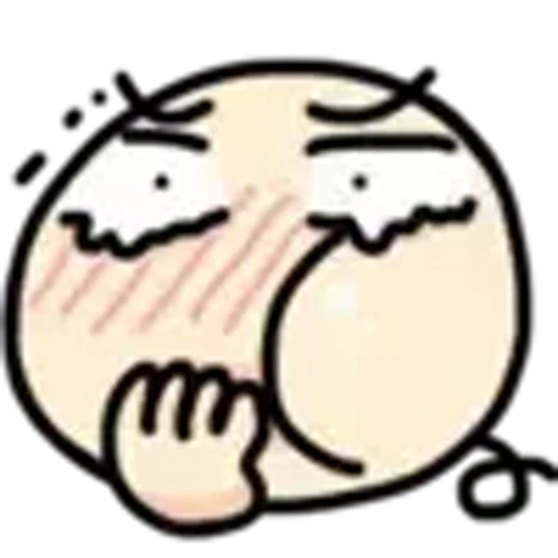 😊 Эмодзи «Doodle face» для Telegram