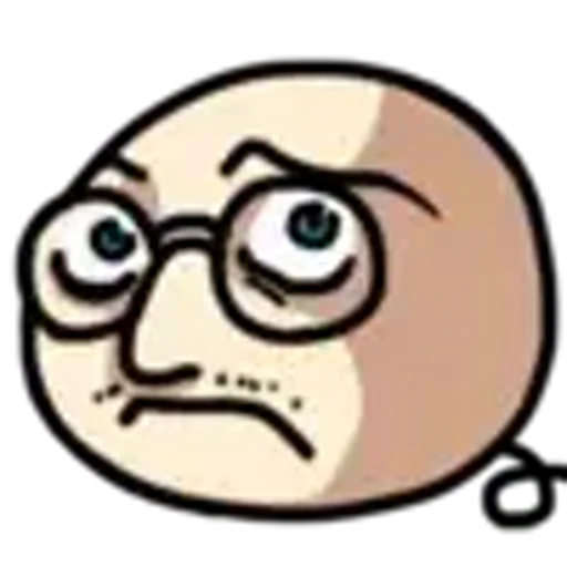 😊 Эмодзи «Doodle face» для Telegram