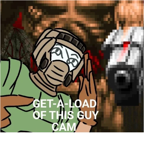 😄 Стикер «Doom Rip & Tear» для Telegram