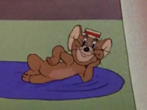 🤠 Стикер «dope Tom & Jerry» для Telegram