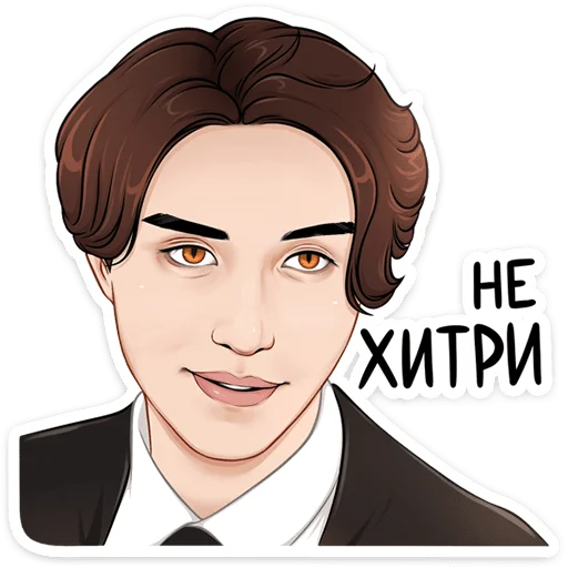 🤨 Стикер «Стикерпак дорамщика обновлен.» для Telegram