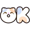 👌 Эмодзи «Douhua Cat» для Telegram
