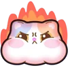 😡 Эмодзи «Douhua Cat» для Telegram