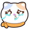 😭 Эмодзи «Douhua Cat» для Telegram