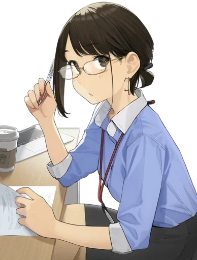 😍 Стикер «Ganbare Douki-chan» для Telegram