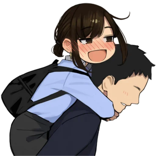 😍 Стикер «Ganbare Douki-chan» для Telegram