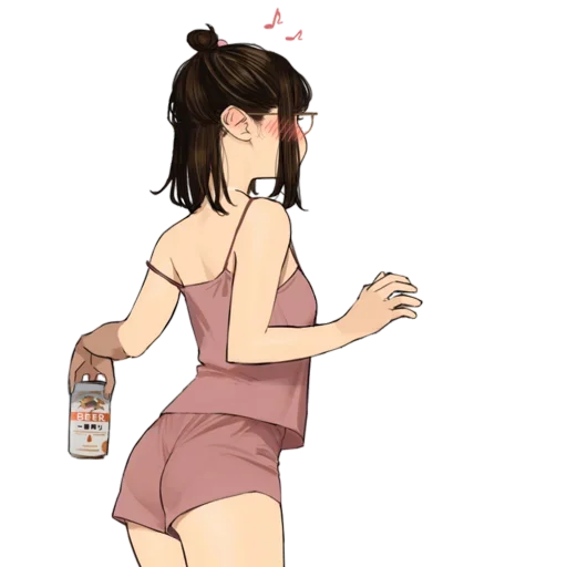 😍 Стикер «Ganbare Douki-chan» для Telegram