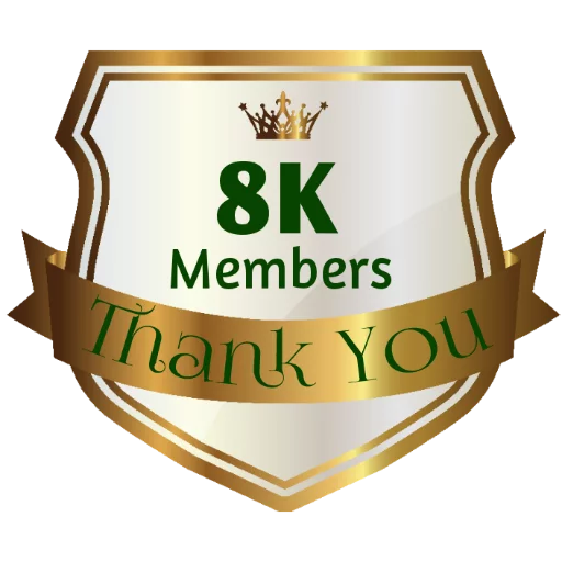 ⚜ Стикер «- Thank You Members» для Telegram