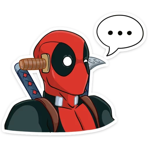💬 Стикер «Deadpool» для Telegram