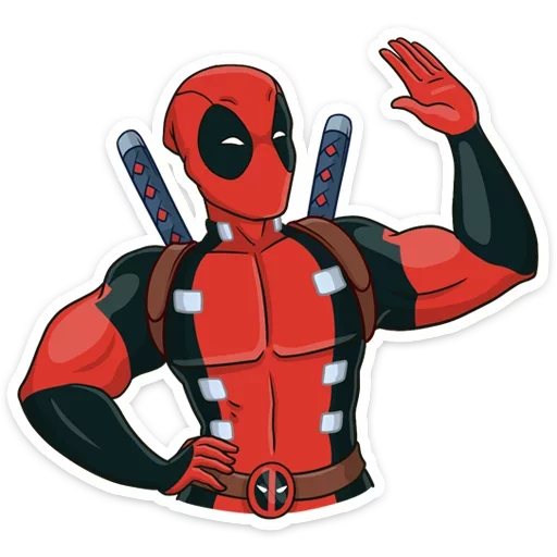 Стикерпак Deadpool для Telegram — скачать