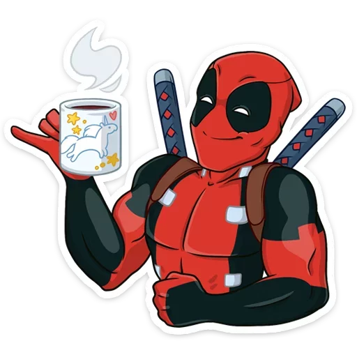 ☕️ Стикер «Deadpool» для Telegram