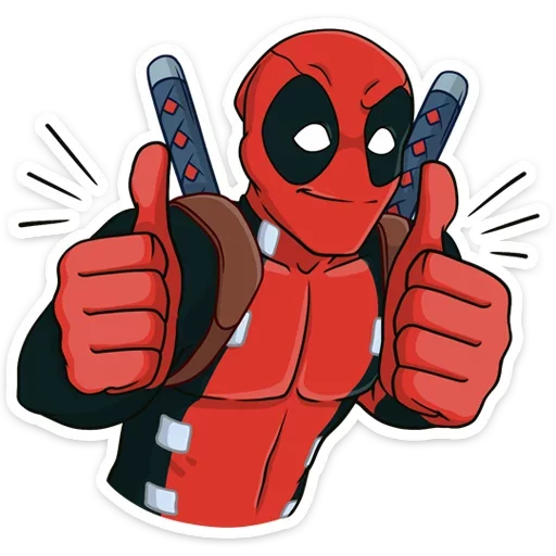 👍 Стикер «Deadpool» для Telegram