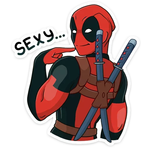 🤗 Стикер «Deadpool» для Telegram