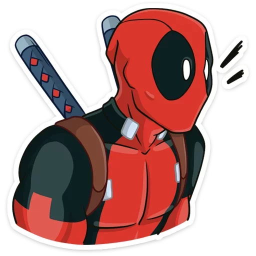 😳 Стикер «Deadpool» для Telegram