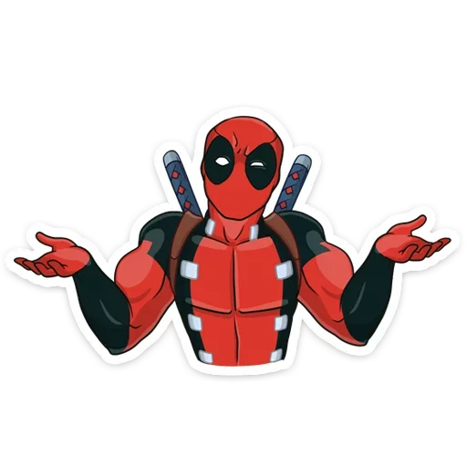 🤷‍♂️ Стикер «Deadpool» для Telegram