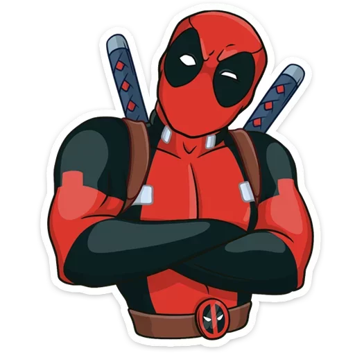 😑 Стикер «Deadpool» для Telegram