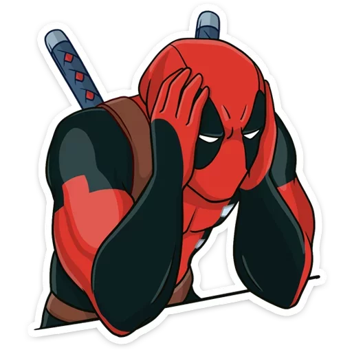 😣 Стикер «Deadpool» для Telegram