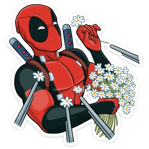 🌻 Стикер «Deadpool» для Telegram
