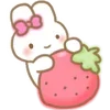 🎀 Эмодзи «૮ Зайка Пинки» для Telegram