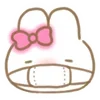 🎀 Эмодзи «૮ Зайка Пинки» для Telegram