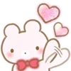 🎀 Эмодзи «૮ Зайка Пинки» для Telegram