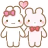 🎀 Эмодзи «૮ Зайка Пинки» для Telegram