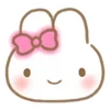 🎀 Эмодзи «૮ Зайка Пинки» для Telegram