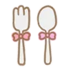 🎀 Эмодзи «૮ Зайка Пинки» для Telegram