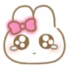 🎀 Эмодзи «૮ Зайка Пинки» для Telegram
