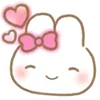 🎀 Эмодзи «૮ Зайка Пинки» для Telegram